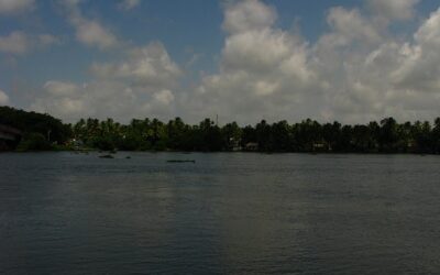 Lake restored provides water in a arid region